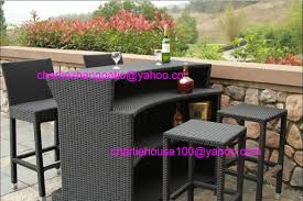 Kns101 Rattan Outdoor Bar Sets Outdoor Bar Sets Outdoor Furniture Sets Outdoor Bar
