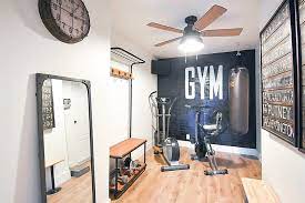 How to decorate tall gym walls for dance. 25 Real Workout Rooms To Inspire Your Home Gym Decor Loveproperty Com