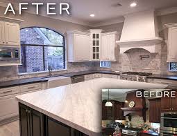 Having expensive cabinets hanging on your kitchen walls doesn't mean much if you don't like the color. Professional Cabinet Finisher Providing Cabinet Finishing And Cabinet Refinishing Services Magnifico Cabrehab Repaint Refinish Reface