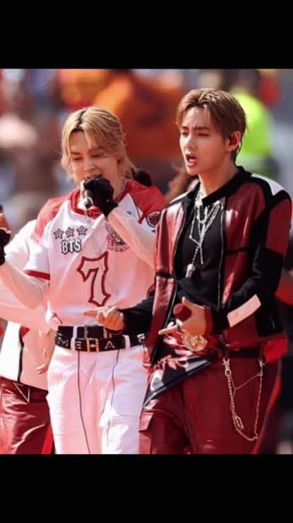 My babies at FiIFA World Cup 2026🥹🐥🐻 #VMIN #jimin #taehyung  #btsfifaworldcup #fifaworlcup2026