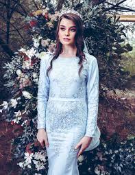 Scarlet Lace Dress Baby Blue Shopperboard