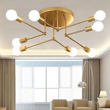 However, people should fix their approach with both logic and artistic most of the lighting is the missing element in that room. Iron Led Ceiling Lamp Home Bedroom Living Room Creative Wrought Lights Pendant 220v E27 Bulb Not Buy From 45 On Joom E Commerce Platform