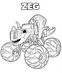Blaze and the monster machines race car draw and colour. Trends For Blaze Monster Machines Coloring Pages Sugar And Coloring Home