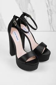 Ankle Strap Black Platform Sandals Pin On Shoes