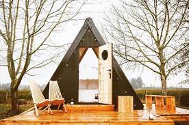 We can build homes in almost any style to meet your needs. Bivvi A Frame Prefab Cabins Are Usable As Trailer Or Stationary Tiny Home