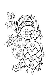 Download Easter Eggs Colouring Page Activities Kidspot