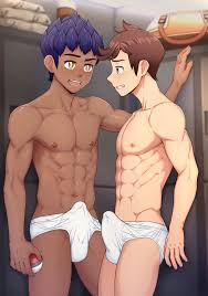 Suiton00] Pokemon Sword & Shield – Male Trainer X Hop 1 - Gay Manga | HD  Porn Comics