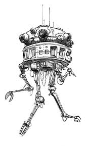 Imperial Probe Droid By Adam Guzowski I Think Star Wars Droids Inner Upper Arm Tattoos Upper Arm Tattoos