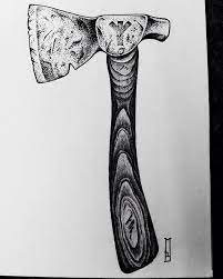 49 Likes 6 Comments Marcin Brzezinski Stronghold Tattoo On Instagram Project Available Axe Hatchet Algiz P Axe Tattoo Black Tattoos Viking Tattoos
