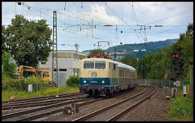 111 001 Auf Fahrt Am Rhein Eisenbahn Mittelrhein Rheine