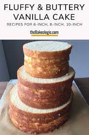Published april 20, 2019 by myrl. Fluffy And Buttery Vanilla Cake Video The Bakeologie