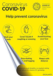 No data available for your selected date. Covid19 Schild Coronavirus Pvc A5 Aufkleber Warnung Corona Virus Covid 19 Beschilderung Soziale Distanz Kein Eingang Fenster Aufkleber Amazon De Auto Motorrad