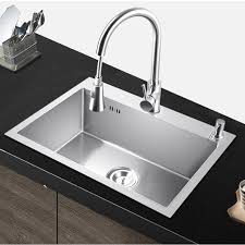pia kitchen sink single bowl above