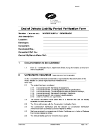 Although the defect liability period (dlp) may seem very lengthy, don't delay your property inspection as you would definitely want all before you start hunting for your dream home, make sure to find out what is the maximum amount that you can borrow from up to 17 banks across malaysia. Fillable Online End Of Defects Liability Period Verification Form Chwnetau Fax Email Print Pdffiller