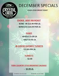 Crystal Creek Meats