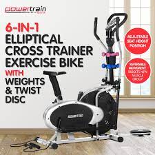 Powertrain Elliptical Cross Trainer Exercise Bike Weight Disc Treadmillaustralia