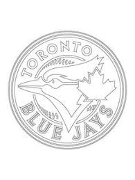Toronto Blue Jays Logo Coloring Page From Mlb Category Select From 22041 Printable Crafts Of Toronto Blue Jays Logo Baseball Coloring Pages Blue Jays Baseball
