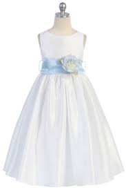 Flowers And Sash Flower Girl Dress Flower Girl Dresses White Flower Girl Dresses Navy Blue Flower Girl Dresses