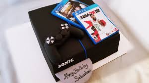 Ps4 users can turn nba 2k18 into a college hoops video game just like this. Playstation 4 Cake Pastel De Video Juego Playstation 4 Tutorial Youtube Playstation Cake Ps4 Cake Cake Tutorial