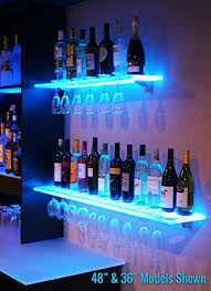 Robot Check Wine Glass Rack Bar Shelves Bar Room