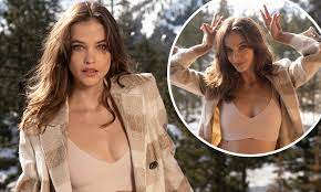 Barbara Palvin flashes her rock-hard abs | Daily Mail Online