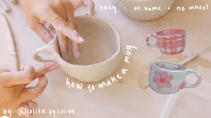 I want to pit fire some small pieces. How To Make A Ceramic Mug No Wheel Required Pottery From Home Youtube