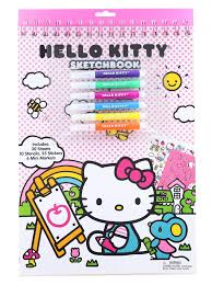 Sanrio Hello Kitty Drawing Mini Set | Activity Sketchbook with 30 Sheets,  Markers, Stencils, Stickers - Walmart.com