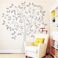 Wandtattoo wandsticker kinderzimmer junge deko tiere wandbild für kinder und babyzimmer wandaufkleber waldtiere dl514. Baum Mit Blatter 2farbig Wandtattoo