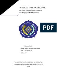 Febiarty wulan suci (201310370311054 ) 5b. Review Jurnal Internasional
