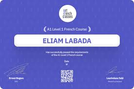 Get French Classes certification