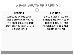 English Idioms Related To Weather