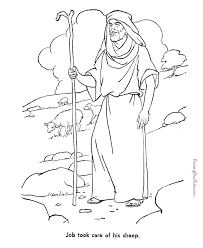 Then use the print function on your browser to print the active frame. Job Bible Coloring Page To Print 043