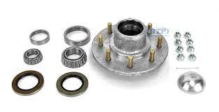 24654 K Boat Trailer Hub Galvanized 8 Lug Fits 6 000 7000 Boat Trailer Trailer Axles Boat Trailer Lights