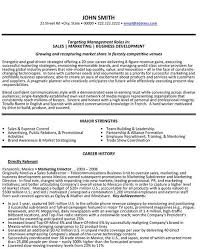 marketing resume