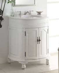 Gorgeous natural marble countertops are offered in a variety of colors and curve with the outline of the antique double. Adelina 32 Inch Antique White Single Sink Bathroom Vanity Antique White Finish