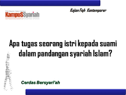 Saya sudah setahun menikah dan belum dikaruniai anak. I S T R I Pembantu Bukan Ppt Download