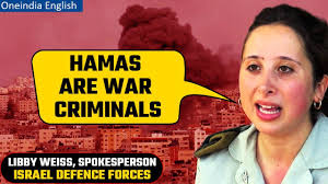 Israel War: Major Libby Weiss calls the conflict largest massacre of  Israeli civilians