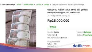 Kaos dikirim dari bandung, dan semuanya. Harga Uang Rupiah Lama Fantastis Ada Yang Rp 1 Miliar