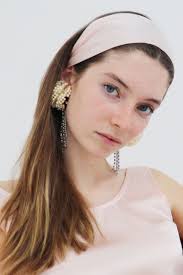 Aethera Claudine Nero Rose and Crimson Silk Headwrap Set