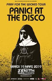 Ahead of the release of new album 'pray for the wicked' on jun 22, we had a chat with panic! Panic At The Disco Tour 2019 19 03 2019 Paris Ile De France France Concerts Metal Calendar