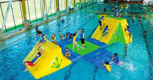 Jeu Gonflable Pour Piscine Publique Aquastation 10 Wibit Sports Fun Sports Pool Water Park
