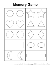 Creating a brain games worksheets can help them to recall memory. Pin On Geometria