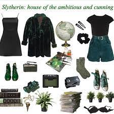 What S Your Hogwarts House Ava And I Are Both Slytherins Claudia Slytherin Clothes Slytherin Outfit Slytherin Fashion