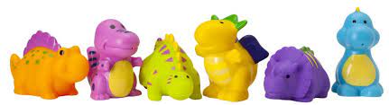 Elegant baby dinosaur party bath squirties : Dinosaur Party Squirtie Baby Bath Toys Elegant Baby