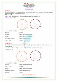 Michael dunning/getty images a circle is a unique geometric shape in which the angles, arcs, and segments intersecting that circle have special relationships. Ncert Solutions For Class 9 Maths Chapter 10 Circles In Pdf 2021 22