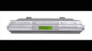 Under cabinet radios have been in existence for a while now. Sony Icfcdk50 Under Cabinet Kitchen Cd Clock Radio Youtube