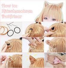Pin By Melissa Huff On Hair Tutorial Kawaii Hairstyles Hair Horn Hair Tutorial