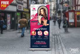 Find & download free graphic resources for beauty salon poster. Beauty Salon Roll Up Banner Psd Uxfree Com