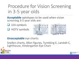 Vision Screening For Young Children Ppt Download