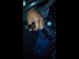 This process will allow a person to start the car using only a screwdriver. How To Unlock Your Steering Column With Out A Key Youtube